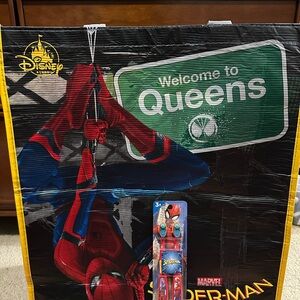 🍁🍁 Spiderman toothbrush and shopping bag